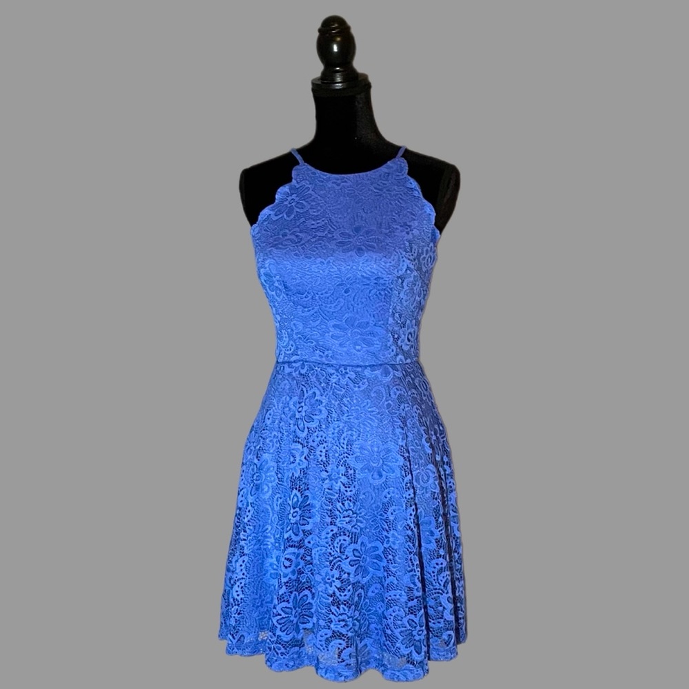 Blue dress